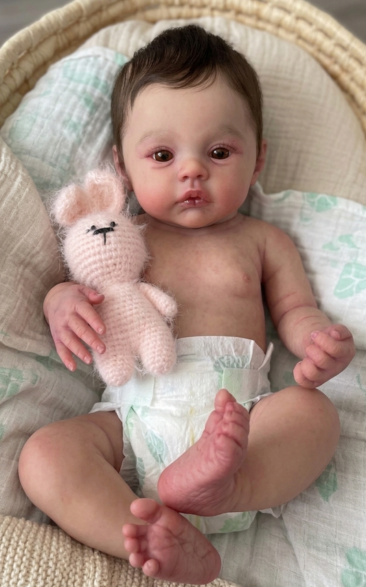 Muñeca Reborn Valentina Niña 54cm y 1.800 kg
