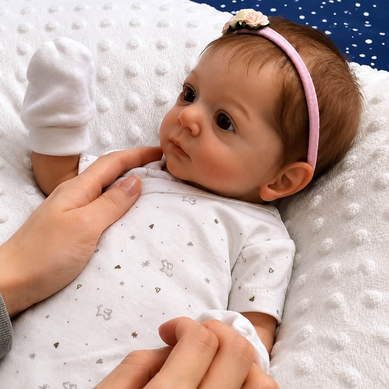 Muñeca Reborn Realista Lia niña 44cm y 1.400kg