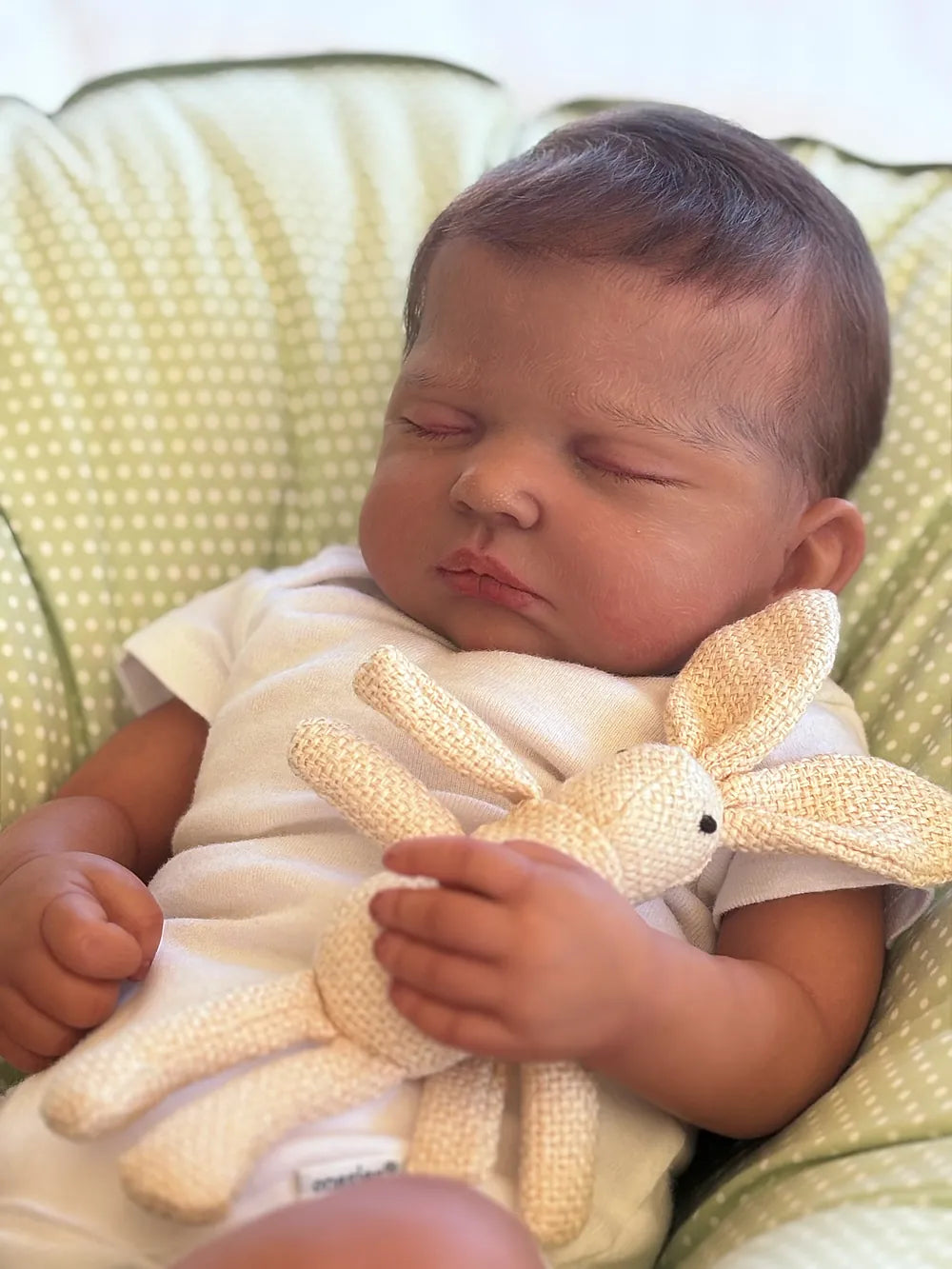 Muñeco  Reborn Realista Santiago Niño 50cm y 1.400 kg