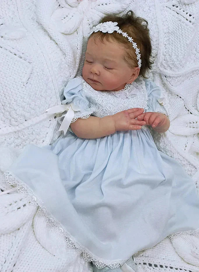 Muñeca Reborn Realista Helen Niña 44cm y 1.400 kg