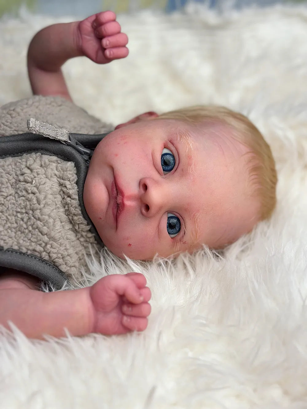 Muñeco Reborn Realista Lucas niño 51cm y 1.700kg