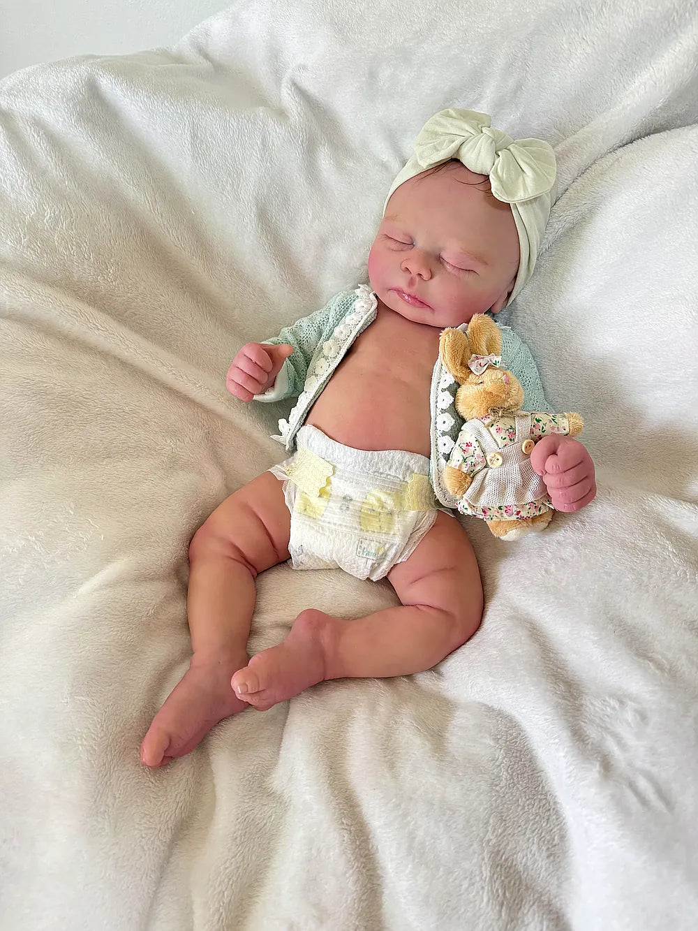 Muñeca Reborn Realista Jack Niña 58cm y 1.800 kg