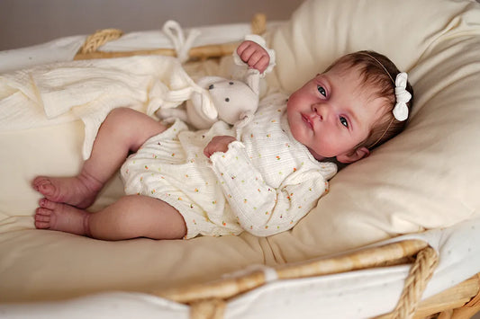 Muñeca Reborn Realista Emma niña 49cm y 1.700kg