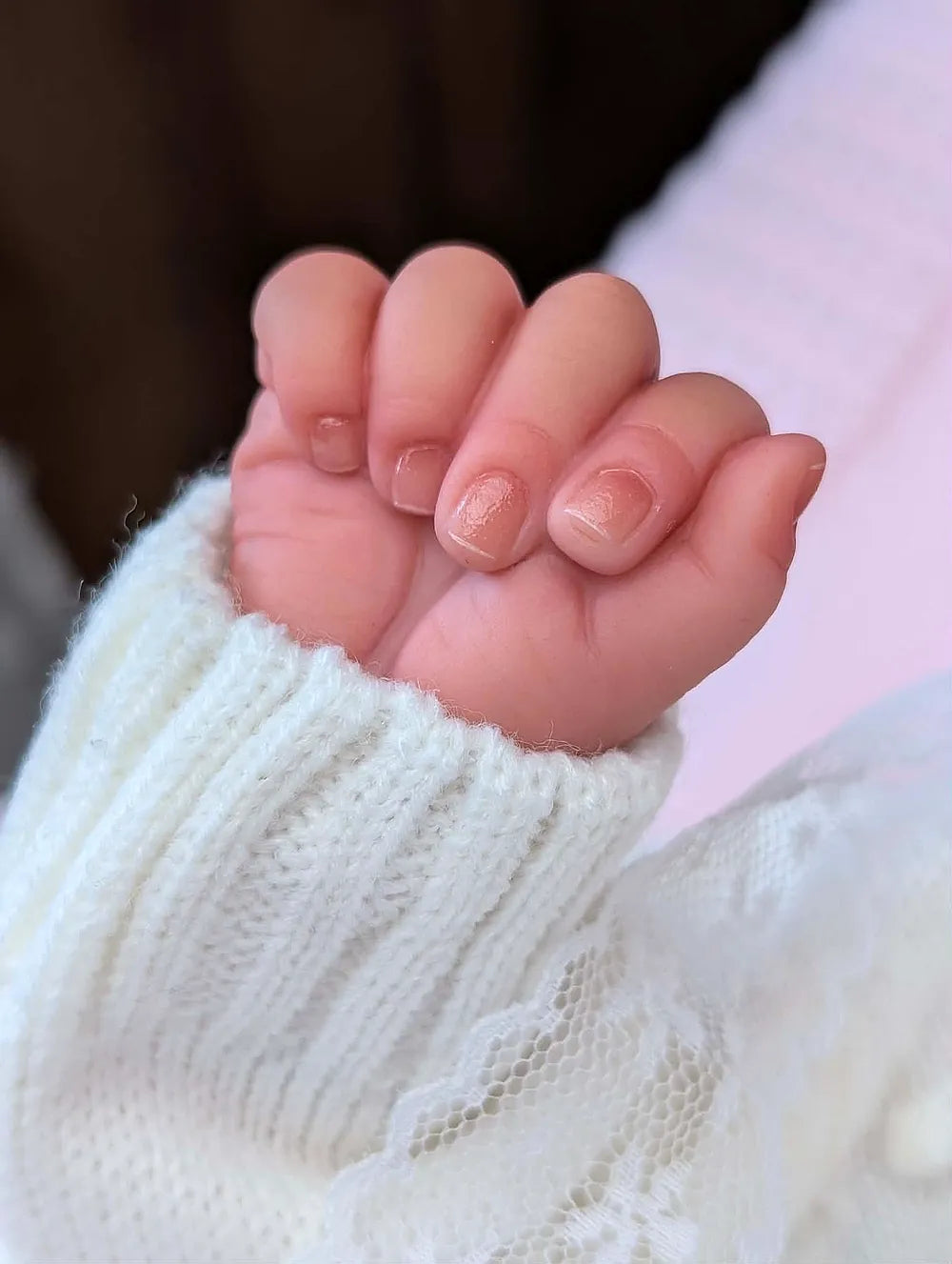 Muñeca Reborn Realista Bruna niña 49cm y 1.700kg