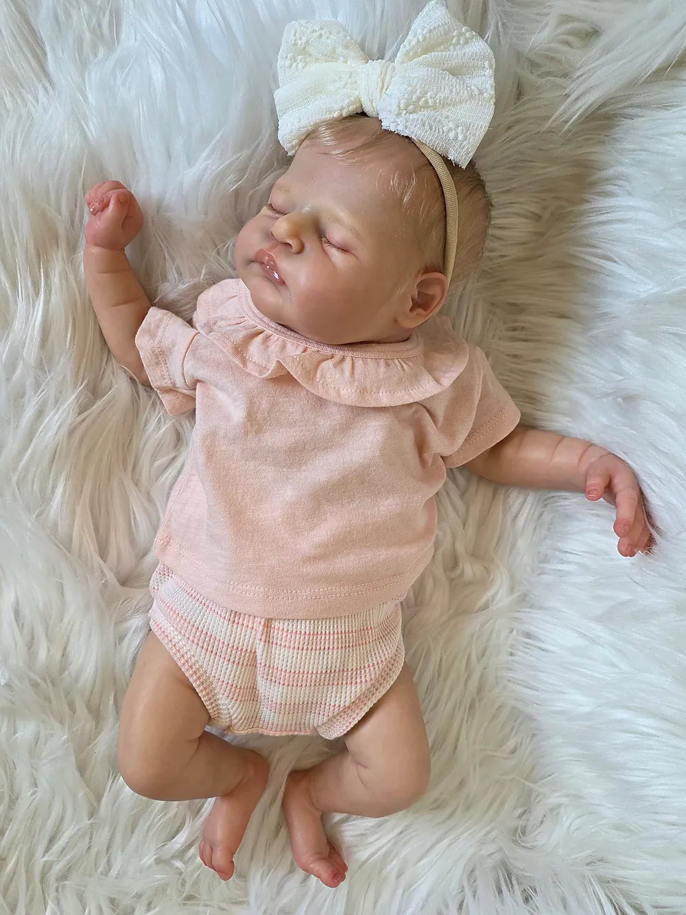 Muñeca Reborn Realista Emilía niña 49cm y 1.700kg