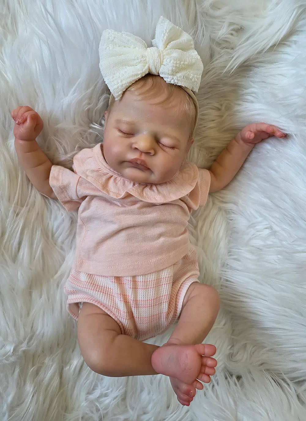 Muñeca Reborn Realista Emilía niña 49cm y 1.700kg