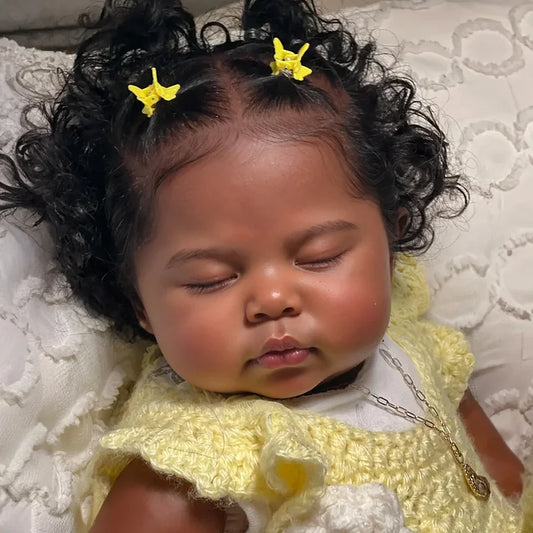 Muñeca Reborn Realista Aline  niña 49cm y 1.700kg
