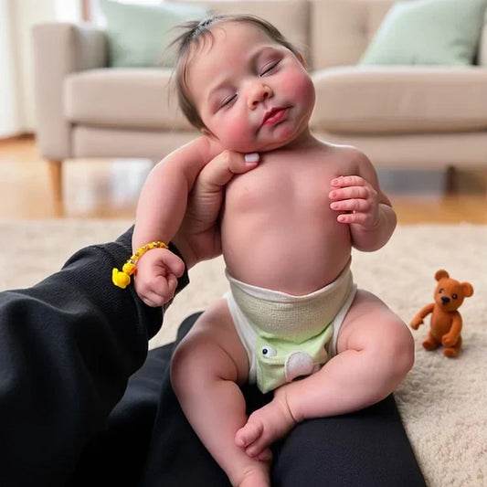 Muñeca Reborn Realista Milena Niña 49cm y  2.100 kg