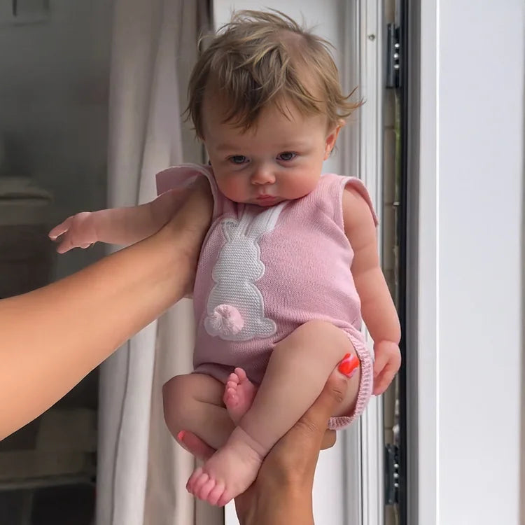 Muñeca Reborn Realista Carol Niña 49cm y 1.800 kg