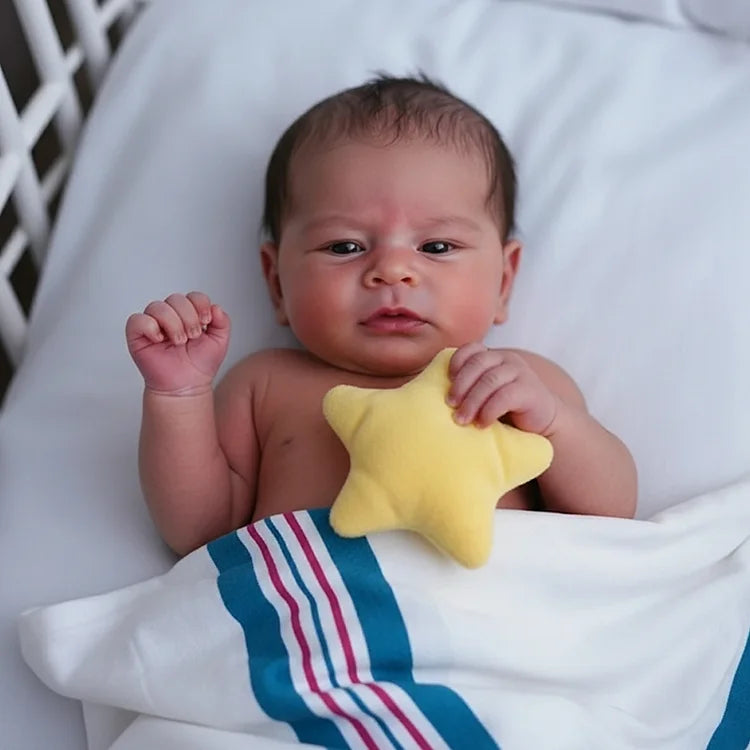 Muñeco Reborn Realista João Niño 44cm y 1.400 kg