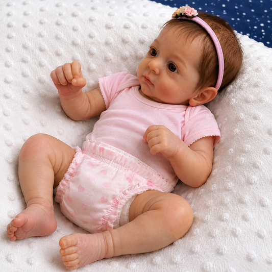 Muñeca Reborn Realista Lia niña 44cm y 1.400kg
