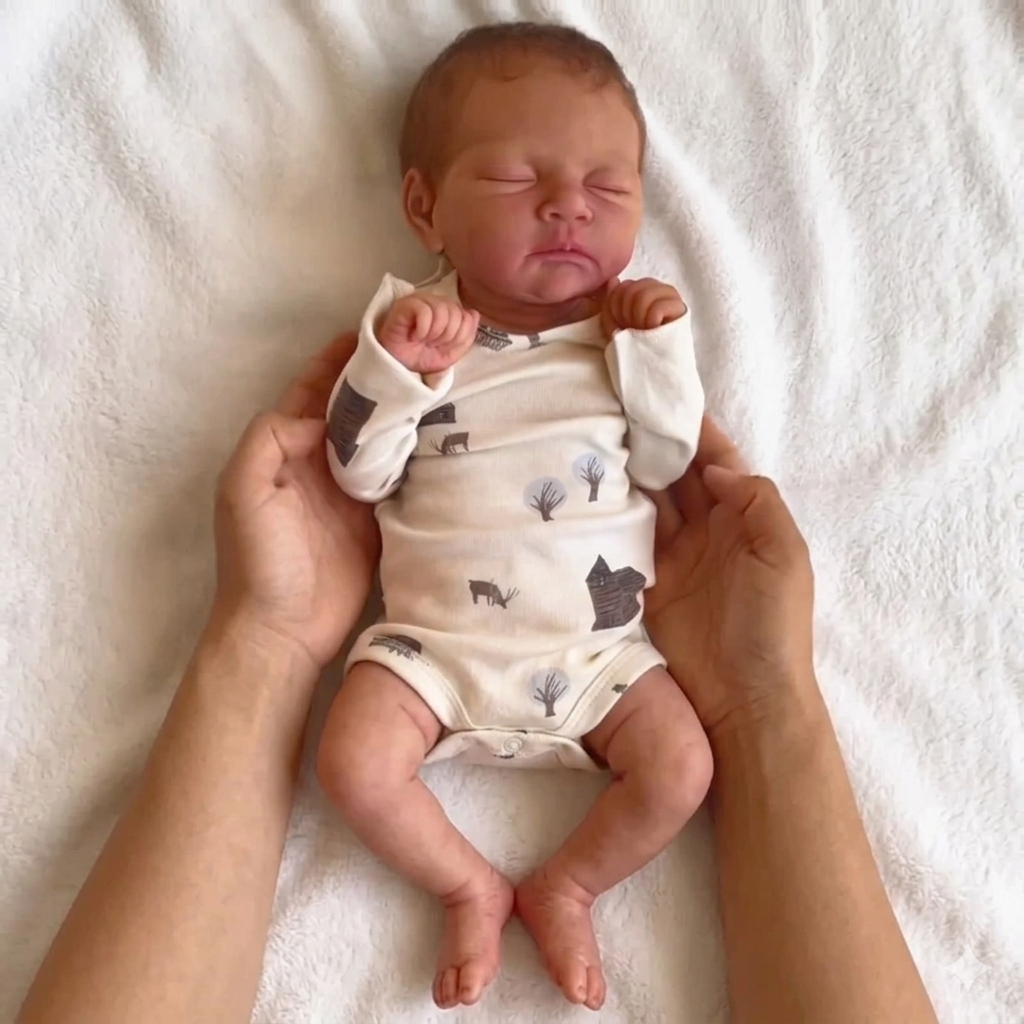 Muñeco Reborn Realista Sandro Niño 44cm y 1.400 kg