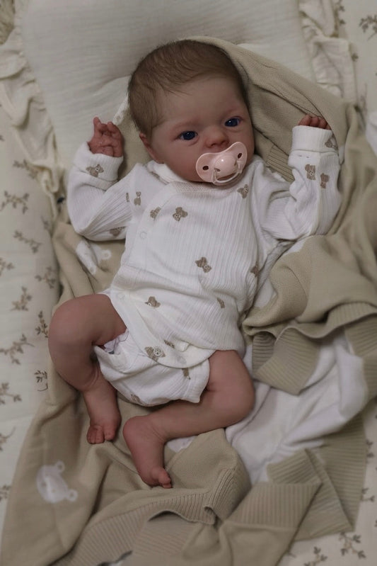 Muñeca Reborn Realista Liz niña 45cm y 1.700kg