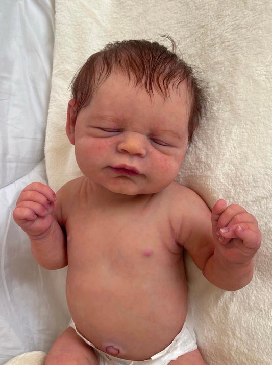 Muñeco Reborn Realista Ryan Niño  50cm y 1.700 kg