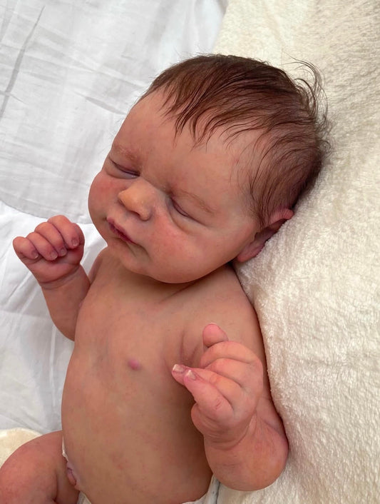 Muñeco Reborn Realista Ryan Niño  50cm y 1.700 kg
