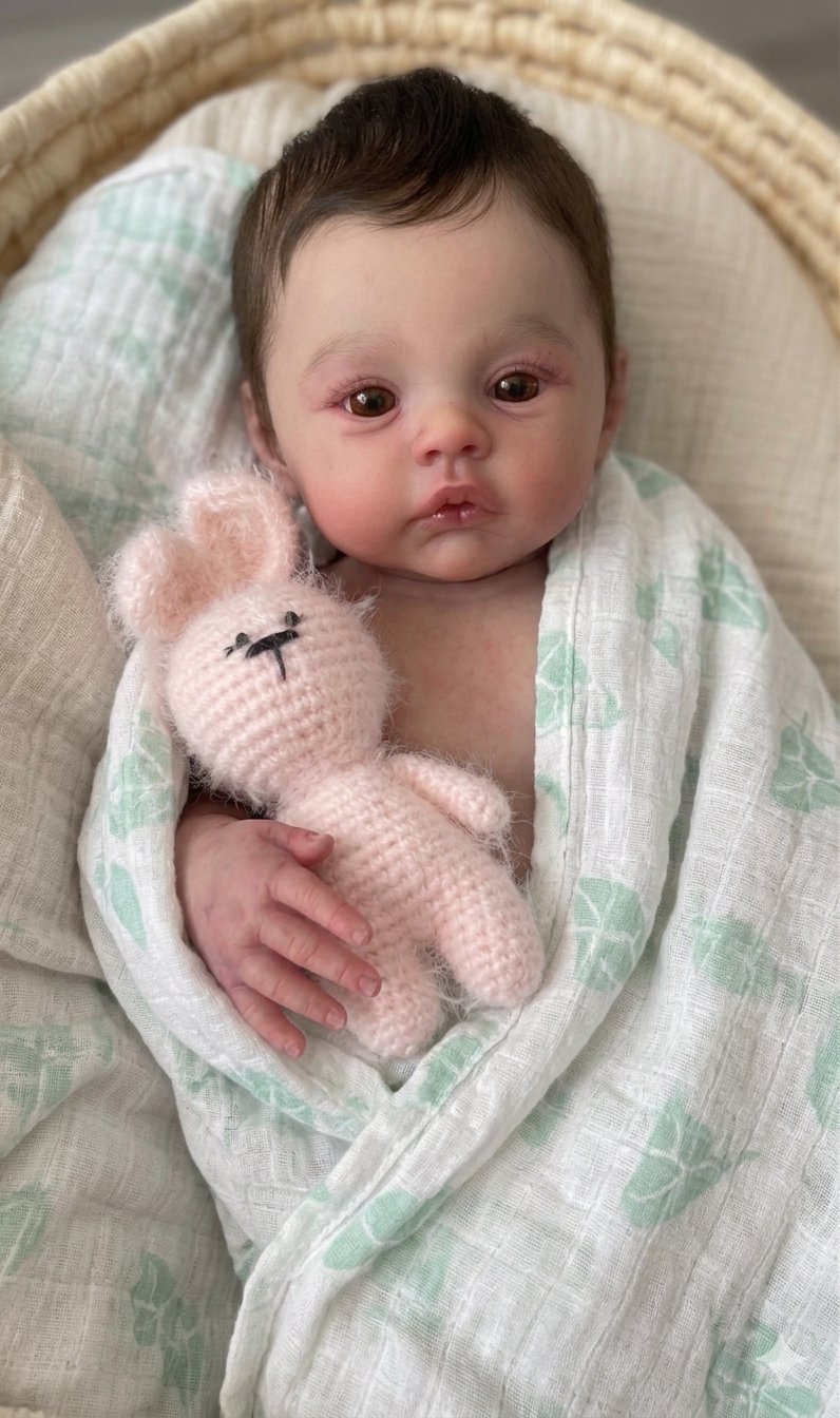 Muñeca Reborn Valentina Niña  54cm y 1.800 kg