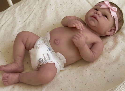 Muñeca Reborn Realista Roxy Niña 45cm y 1.400kg